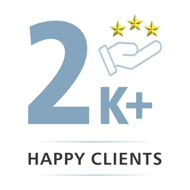 2K+ Happy Clients